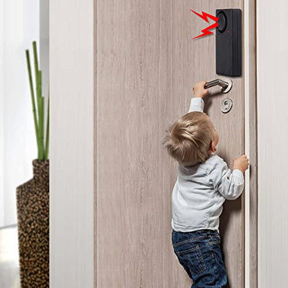 Lancoon Alarma de vibración antirrobo inalámbrica, 110 dB, s