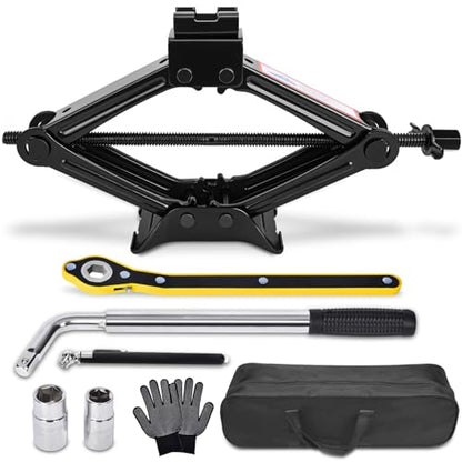 Kit de gato de tijera para automóvil de 1.5 toneladas (3307