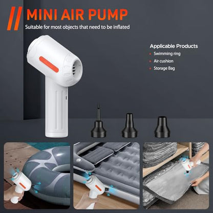 Reesibi Potente plumero de aire comprimido 4 en 1, soplador