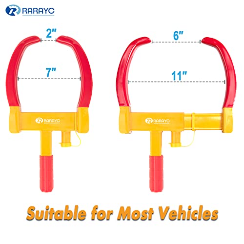 Cerradura de rueda universal resistente de seguridad para re