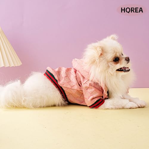 Sudadera con capucha para perro, ropa de lujo para perros, c