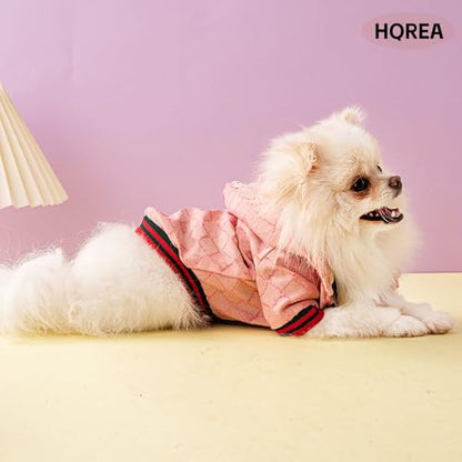 Sudadera con capucha para perro, ropa de lujo para perros, c