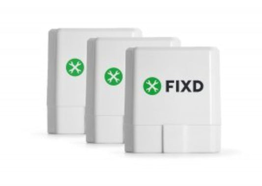 FIXD Escáner Bluetooth OBD2 para automóvil, lectores de códi