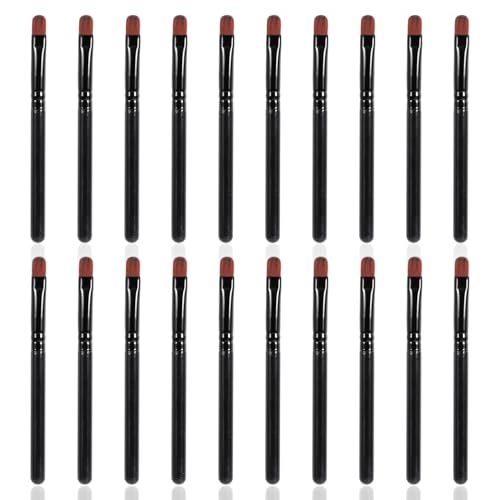 WOKOTO Juego de 20 pinceles de uñas de gel UV para uñas, pin