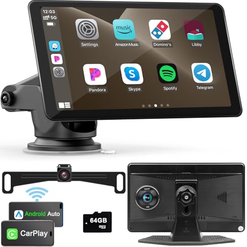 Pantalla portátil Apple Carplay para automóvil, Apple Carpla