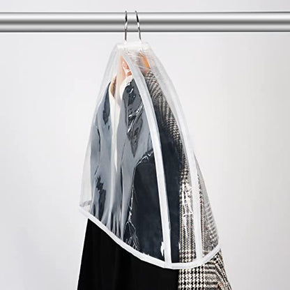 Zilink Fundas transparentes para los hombros para ropa (jueg
