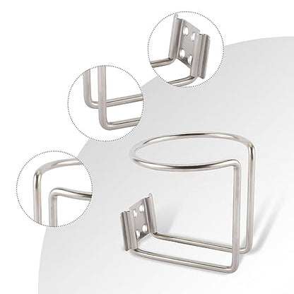 1 soporte para taza de agua de acero inoxidable para automóv