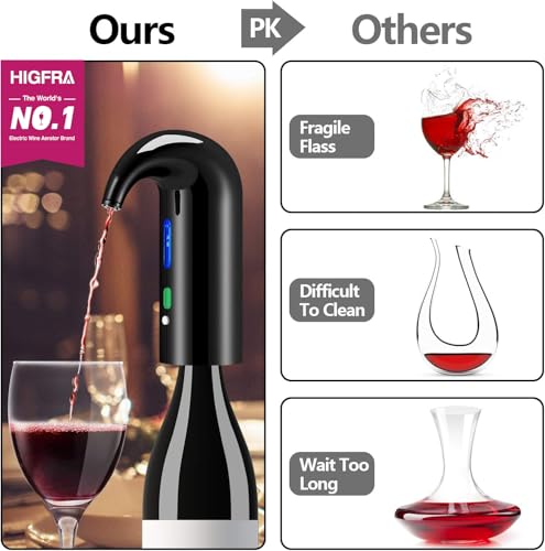 Decantador de vino, apto para jarra de vino tinto, regalo de