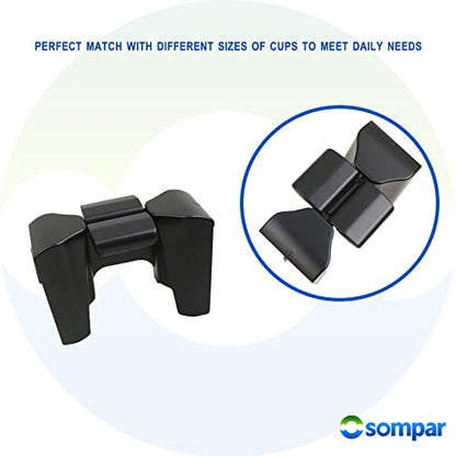 Divisor de inserción de portavasos compatible con Toyota Hig