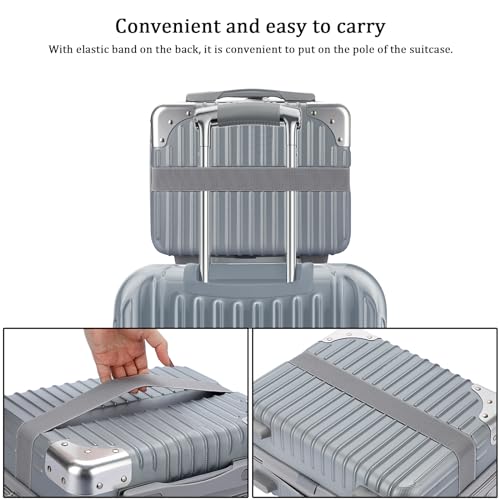 Estuche de viaje cosmético de carcasa dura portátil, equipaj
