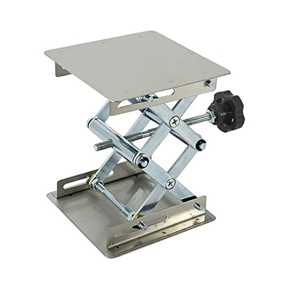 (R) Lab Jack Mesa elevadora de acero inoxidable Mini Scissor