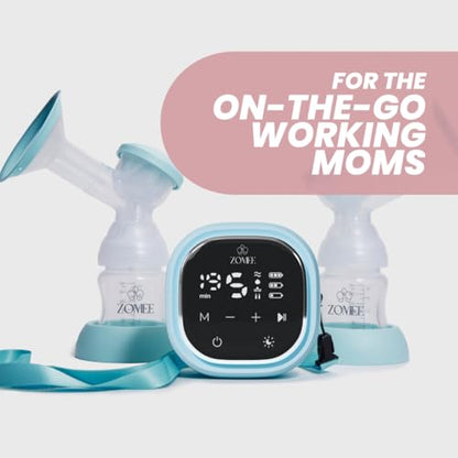 Zomee Extractor de leche eléctrico doble Z2 - con modos de e