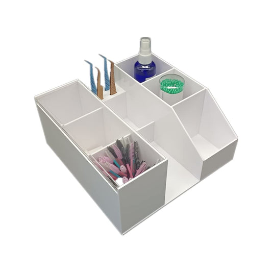 Organizador de maquillaje acrílico de gran capacidad, sumini