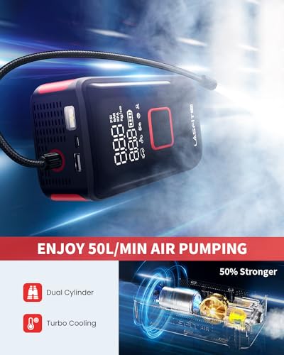 [Actualizado 2025] LASFIT TK1 - Compresor de aire para autom