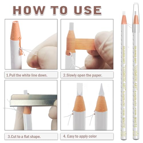 Kit de suministros de maquillaje y microblading para tatuaje