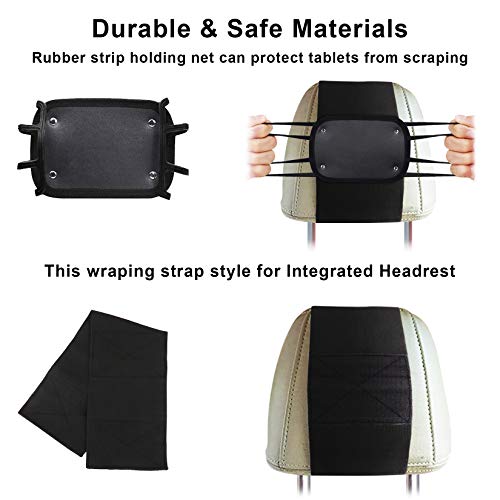FANGOR Paquete de 2 soportes para tablet para coche