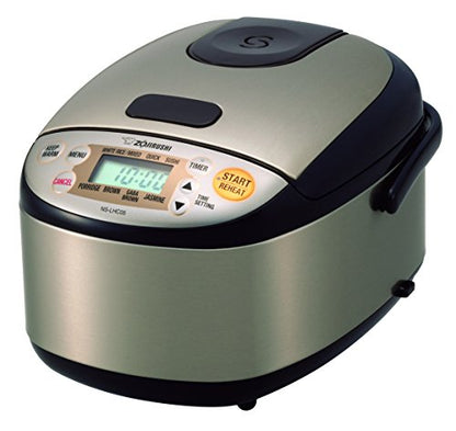Zojirushi NS-LHC05 Olla arrocera y calentador Micom, inoxida