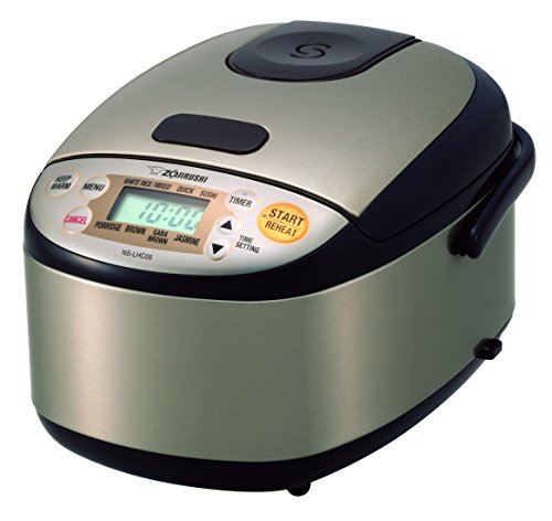 Zojirushi NS-LHC05 Olla arrocera y calentador Micom, inoxida