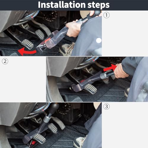 Cerradura de pedal de embrague de freno automotriz, disposit