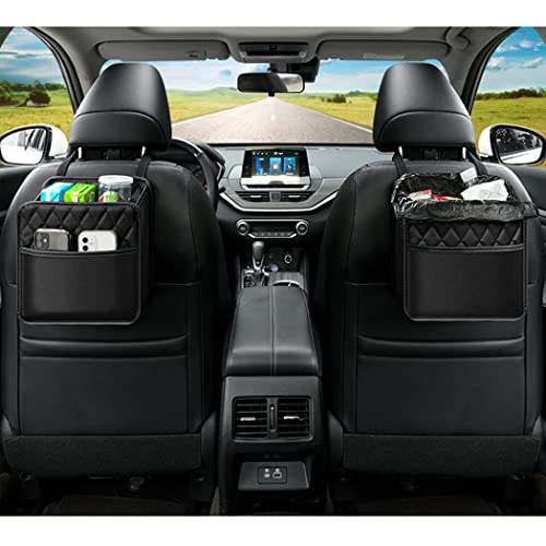 Organizador de asiento trasero de automóvil, bolsa de almace
