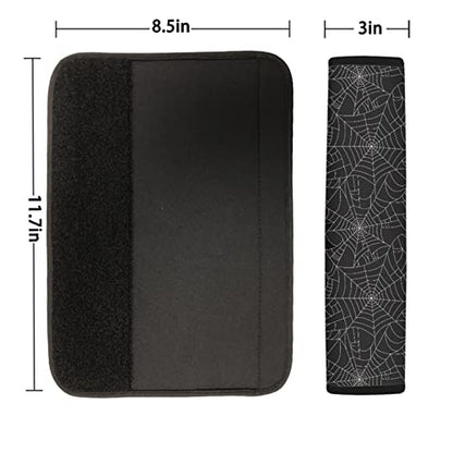 Forchrinse Almohadillas suaves para cinturón de seguridad de