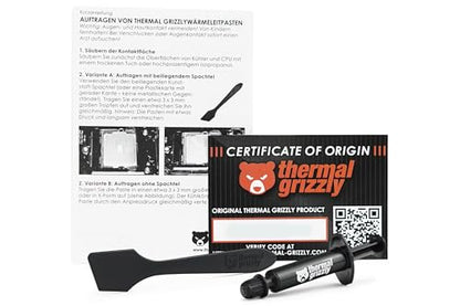 Thermal Grizzly Kryonaut grasa térmica en pasta, 0.03 onzas