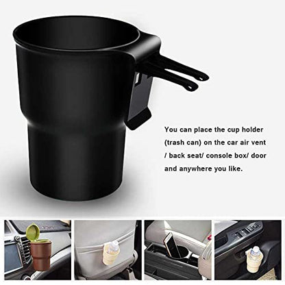 Portavasos para automóvil, organizador de botellas de bebida