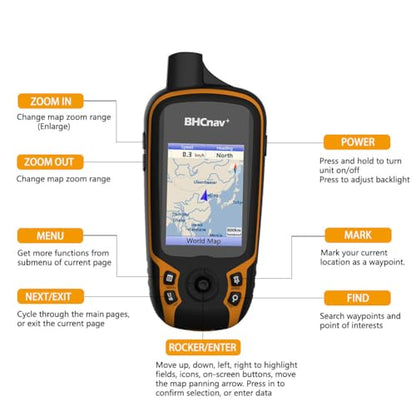 NAVA F30 - Unidades GPS de mano, dispositivo de navegación G
