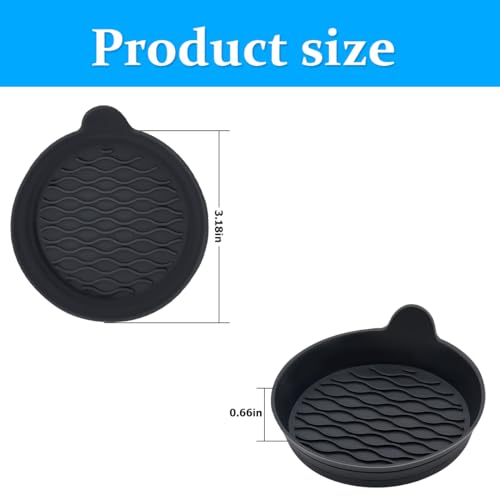 2 posavasos para automóvil, tapetes de silicona antideslizan