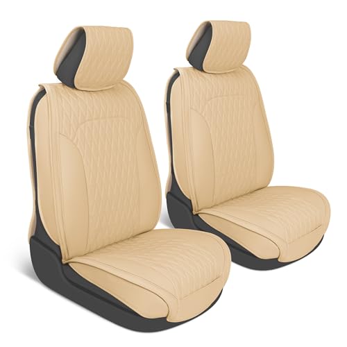 DiamondLux Edition - Fundas de asiento de automóvil de piel