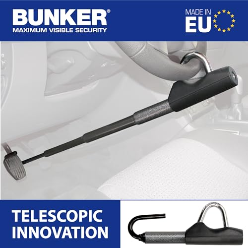 Bunker BT29 - Cerradura telescópica de pedal de freno para v