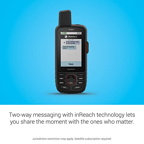 Garmin GPSMAP 67i - Mano GPS resistente con tecnología satel