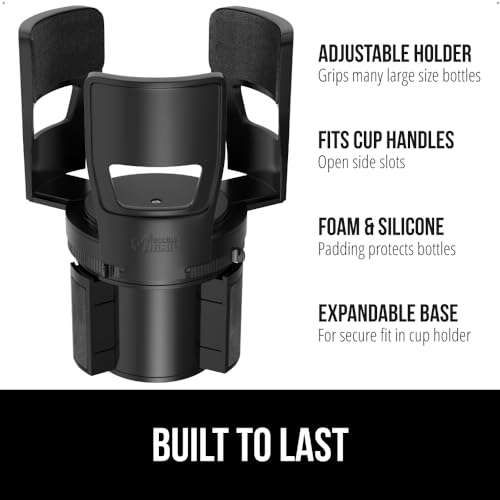 GORILLA GRIP Expansor de portavasos de automóvil con patente