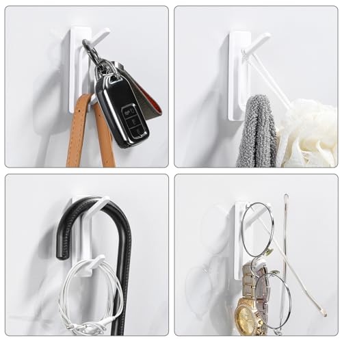 YIGII Ganchos adhesivos para colgar, gancho de pared para co