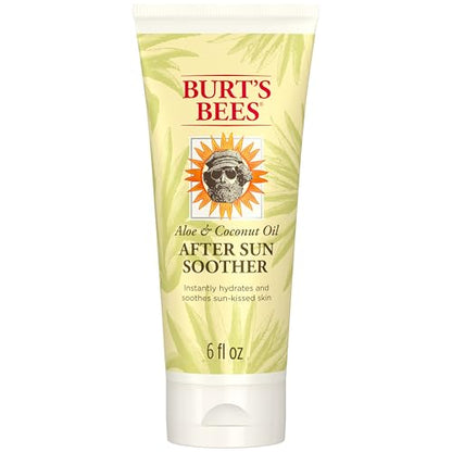 Calmante para después del sol con aloe y tilo, 6 onzas, Burt