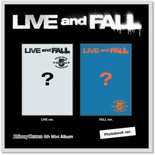 Xdinary Heroes LIVE AND FALL 5º Mini álbum Photobook Ver (LI