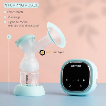 Zomee El extractor de leche eléctrico doble Z2 incluye: toal