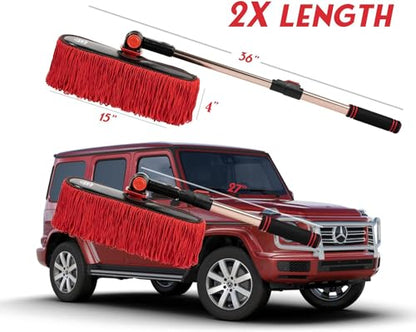 Kit de cepillo suave para vehículo, camión, SUV, RV y motoci