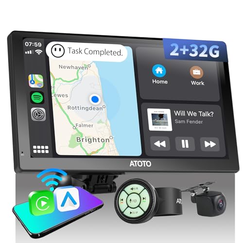 2G+32G Android portátil inalámbrico CarPlay coche estéreo co