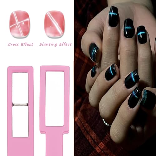 Imán de uñas mejorado, herramienta de imán de uñas 5 en 1, v