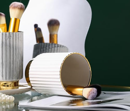 IEEK Organizador de brochas de maquillaje, cepillo de maquil