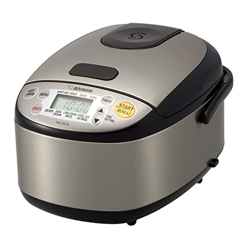 Zojirushi ns-lgc05 X B Micom Arrocera y calentador inoxidabl
