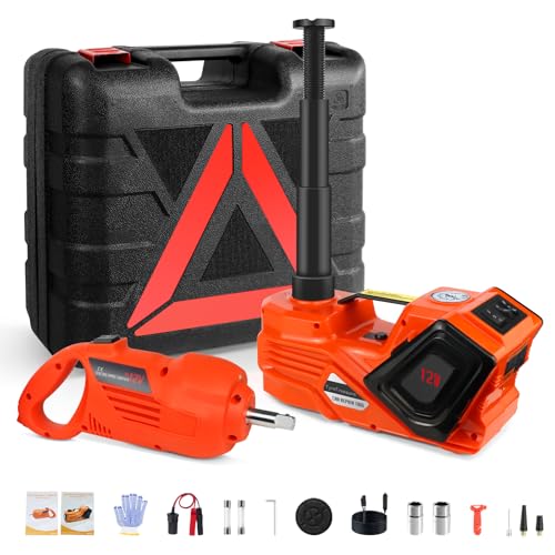 ZAISHANG - Kit de gato eléctrico para automóvil de 5 tonelad
