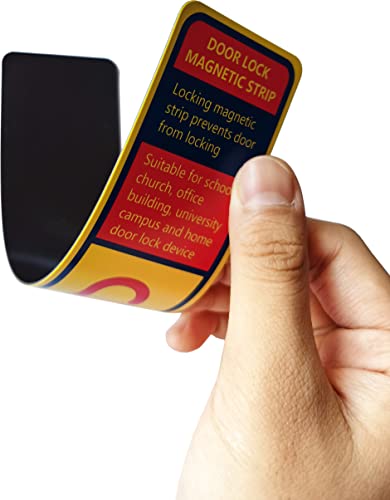 Paquete de 50 tiras magnéticas de bloqueo para puerta, dispo