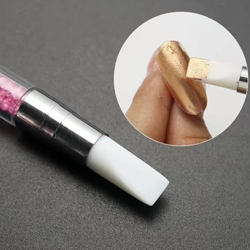 5 Uds Nail Art Sculpture Pen Dual Tipped Silicone Nail Tools
