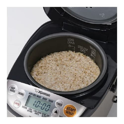 Zojirushi ns-lgc05 X B Micom Arrocera y calentador inoxidabl