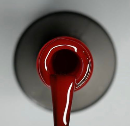 IN.HYPE Esmalte de gel UV/LED rojo oscuro profundo #100