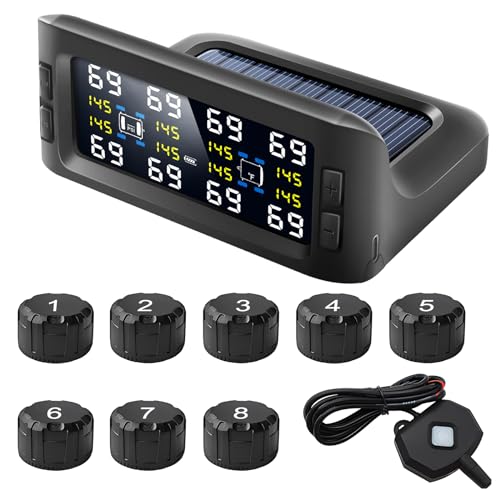 B-Qtech Sistema de monitoreo de presión de neumáticos solar
