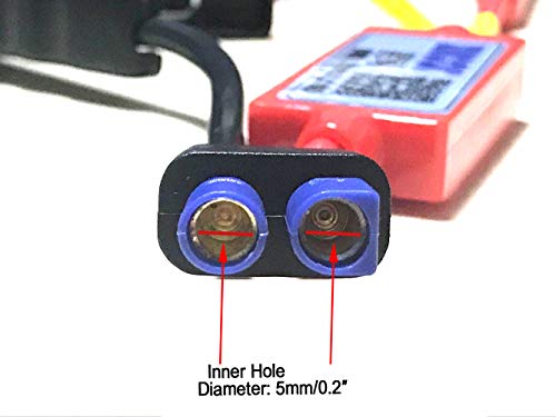 Abrazaderas de batería de arranque SM600 conector EC5 Abraza