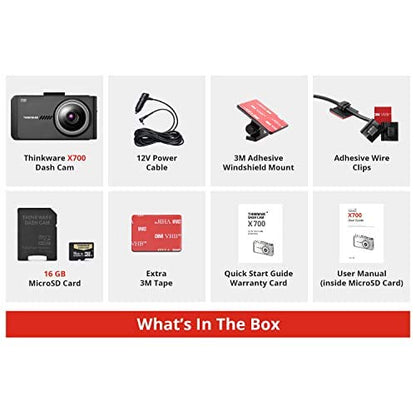 THINKWARE, TW-X500IR, cámara digital con cámara interior inf